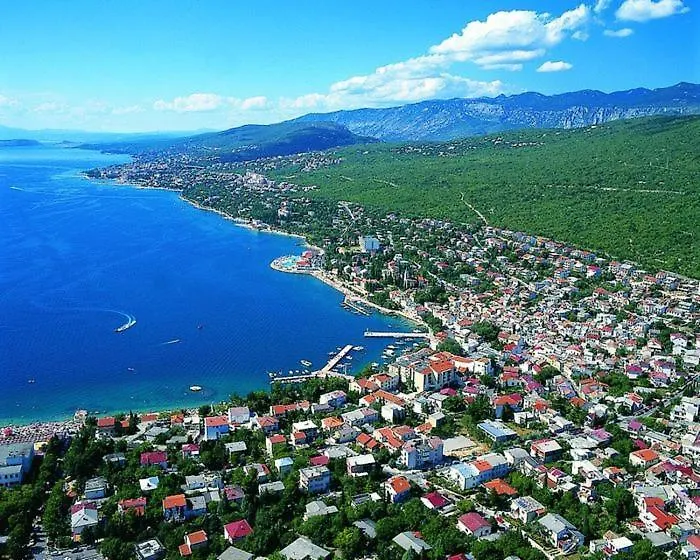 Apartment In Jadranovo With Sea View, Balcony, Air Conditioning, Wi-Fi